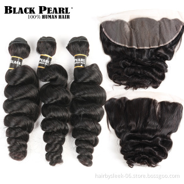 Rebecca Top grade 15A High Quality 8 to 28 inches Loose Wave vendors 100 human hair bundles remy virgin human hair extension